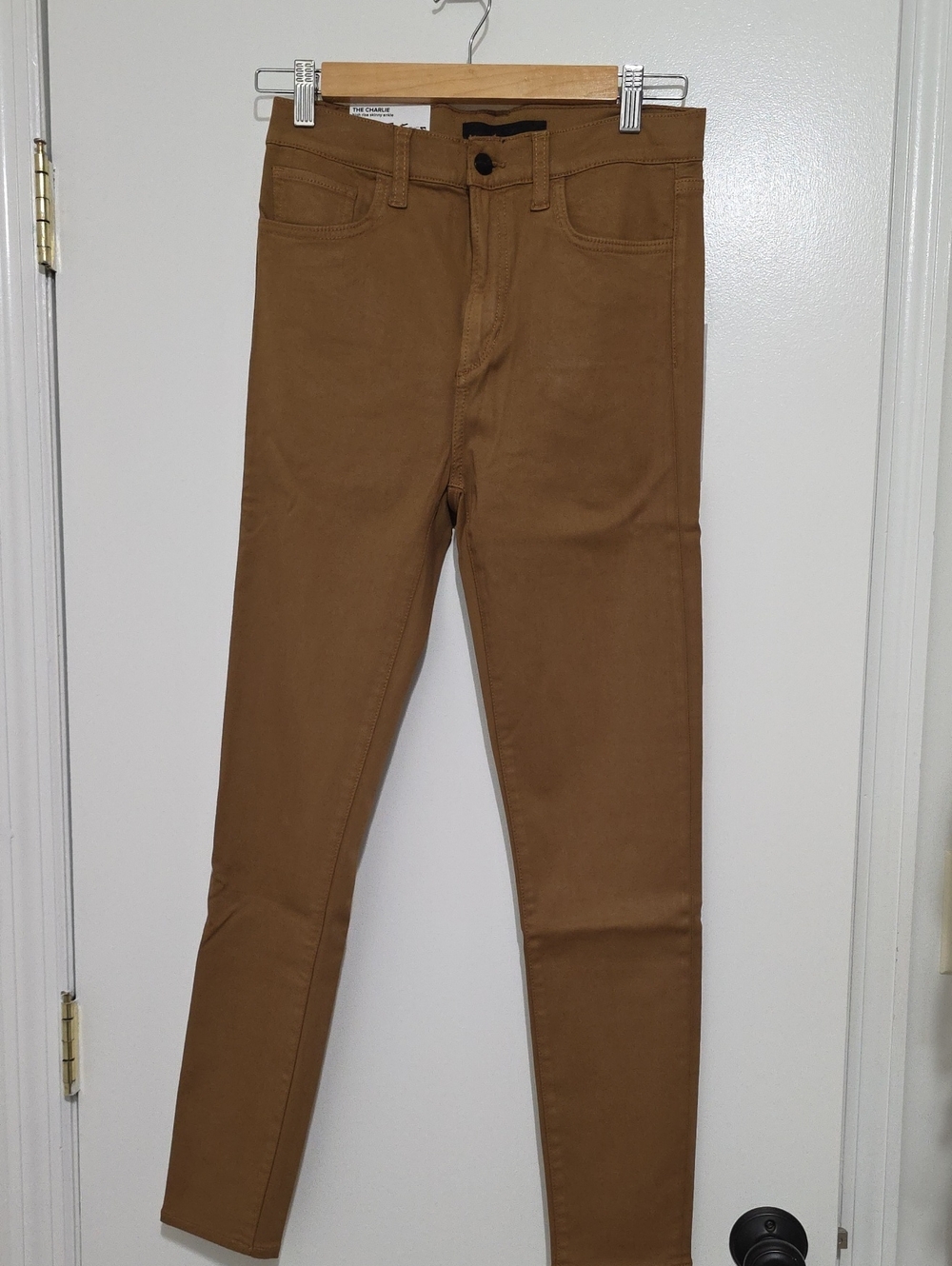 Joe’s The Charlie High Rise Skinny Ankle Pants — Maple | NWT Size 28